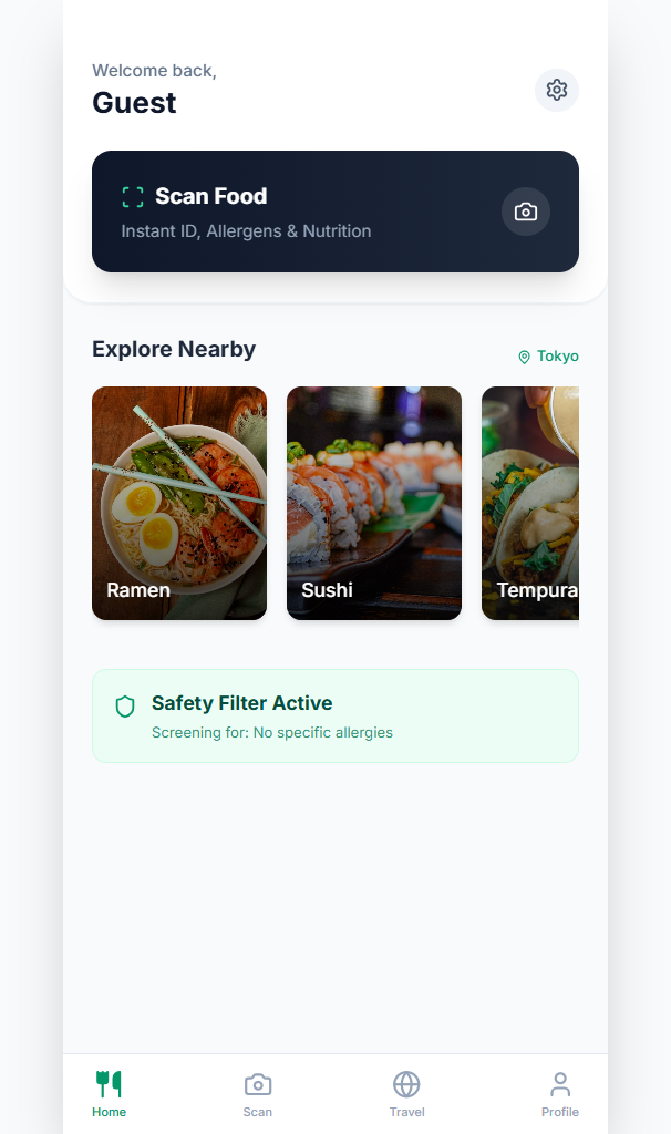 FoodLens AI Vision
